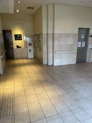 【エントランス】 | ディークラディア鶴見アクロスタワー | 落ち着いた雰囲気のエントランス