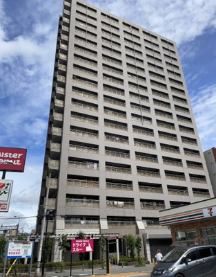 【外観】 | ディークラディア鶴見アクロスタワー | シンプルモダンな外観