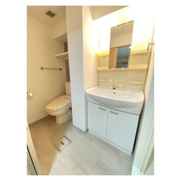 ディオレクレスト東心斎橋の独立洗面台