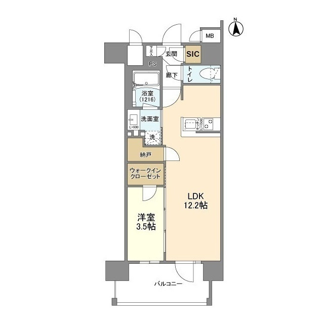 ソルレヴェンテ北堀江Q