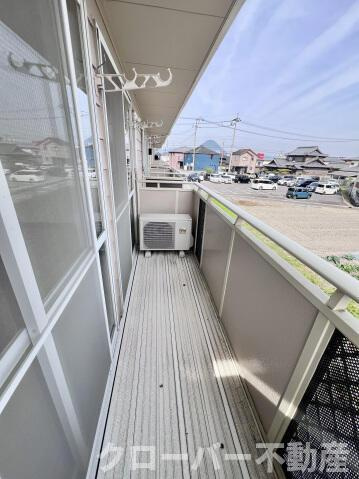 フォブール田村のバルコニー