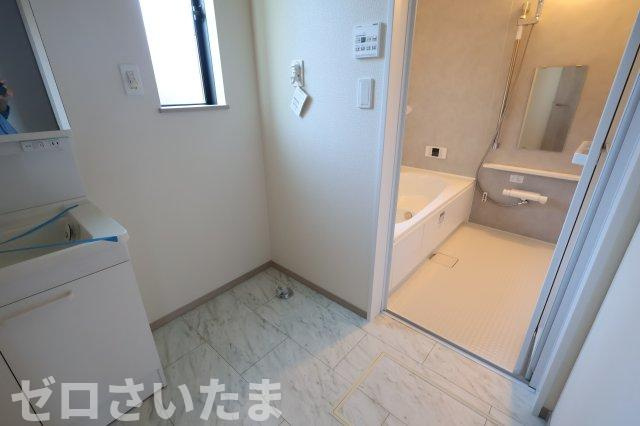 《仲介手数料無料》北区吉野町２丁目192-11新築一戸建てハートフルタウンのランドリースペース|撮影日 2025年11月10日 15:00 晴れ