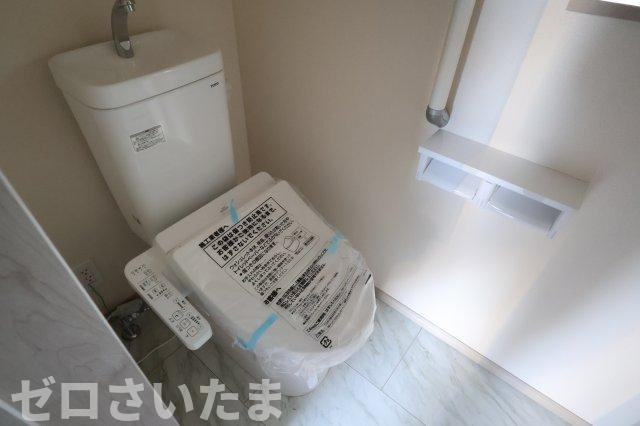 《仲介手数料無料》北区吉野町２丁目192-11新築一戸建てハートフルタウンのトイレ|撮影日 2025年11月10日 15:00 晴れ