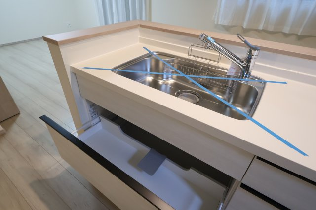 《仲介手数料無料》北区吉野町２丁目192-11新築一戸建てハートフルタウンのキッチン|撮影日 2025年11月10日 15:00 晴れ