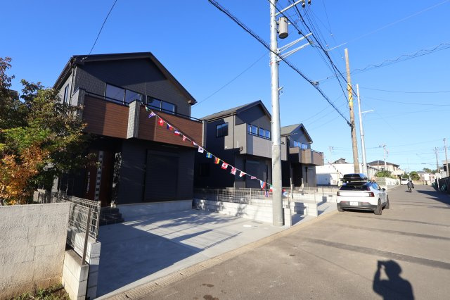 《仲介手数料無料》北区吉野町２丁目192-11新築一戸建てハートフルタウンの外観|撮影日 2025年11月10日 15:00 晴れ