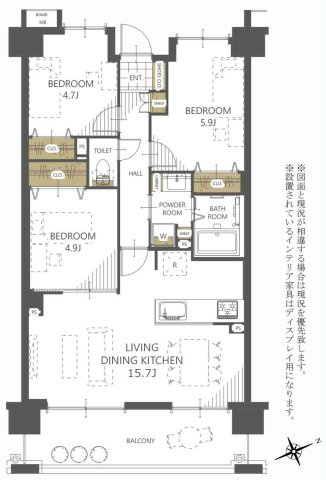 福生市武蔵野台１丁目の中古マンション