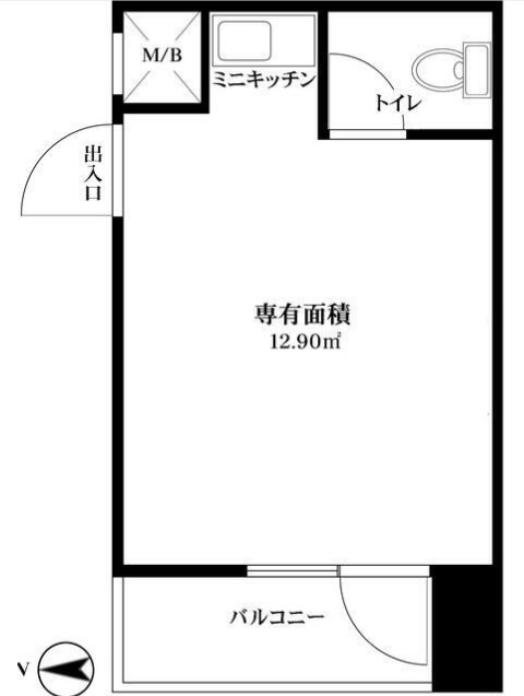 新宿永谷タウンプラザの間取り
