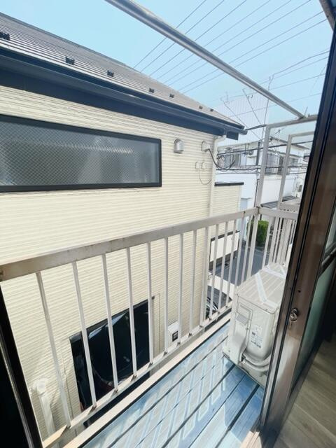 グレイスハイムのバルコニー