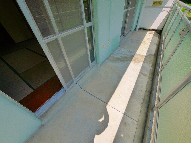 メゾン若草のバルコニー