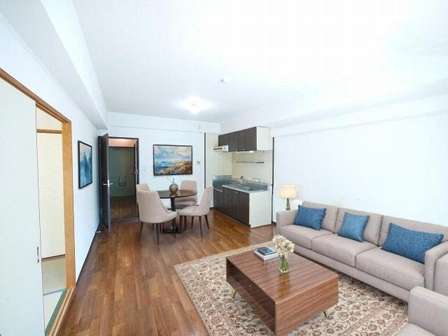 メゾン若草の居間・リビング|CGで家具等を配置したもので家具等は含まれません