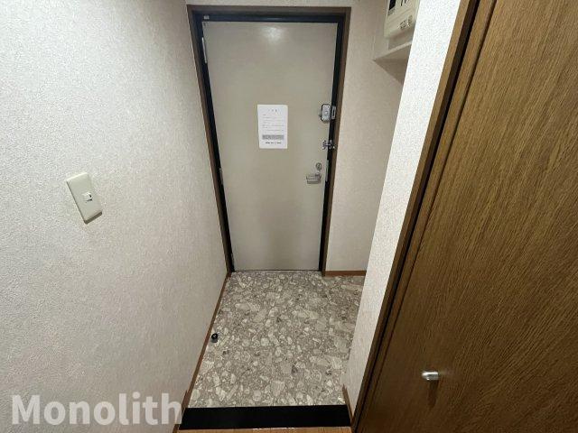 パール久米田の玄関