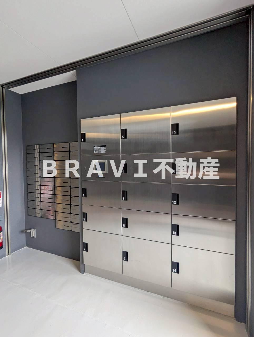 S-RESIDENCE天満橋ar BRAVI不動産のその他共用部分|宅配BOX完備
