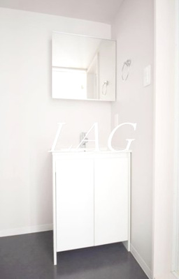 【洗面所】 | ソラーナ | 独立洗面台です。