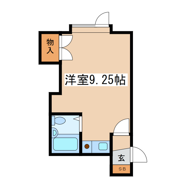 ポプラハイツの間取り