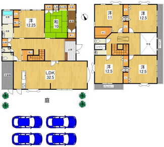 【間取り】 | 中古戸建　奈良市あやめ池南7丁目