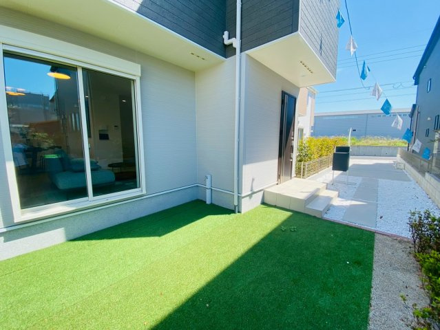 リナージュ／上益城益城町広崎第1期／１号棟の庭