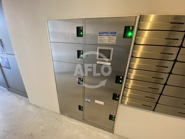 レミオコート都島のその他共用部分|レミオコート都島　宅配ボックス