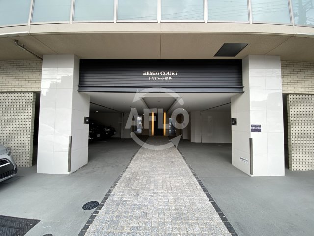 レミオコート都島のエントランス|レミオコート都島　エントランス