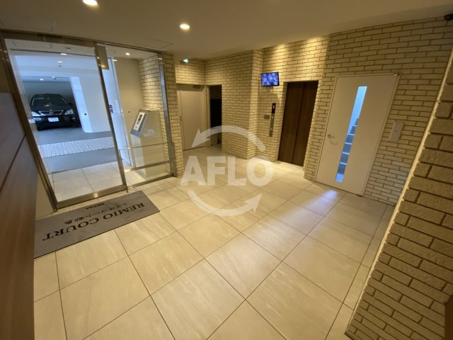 レミオコート都島のロビー|レミオコート都島　ロビー