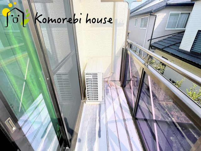 上尾市瓦葺　中古一戸建てのバルコニー