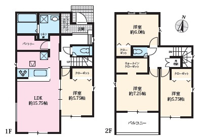 安城市姫小川町　新築分譲住宅　全7棟　3号棟