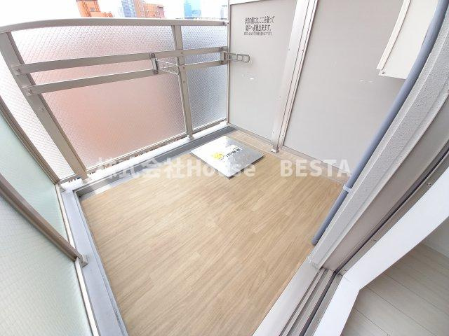 エスプレイス神戸ウエストモンターニュ202のバルコニー