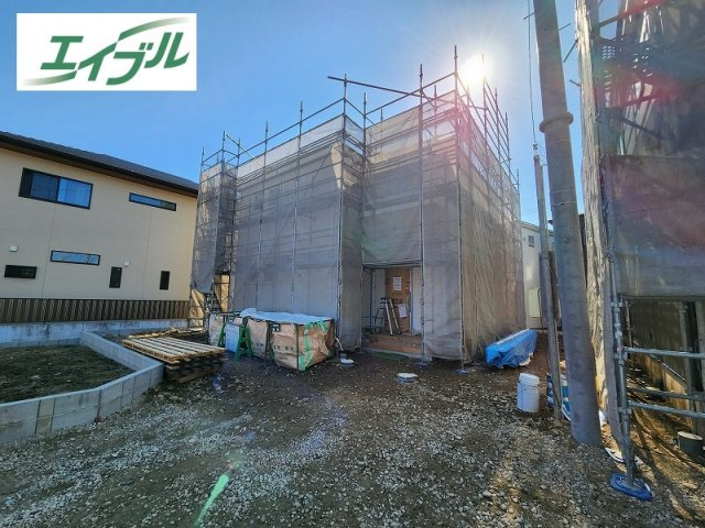 小牧市小木３丁目　新築戸建　３号棟の外観|全９区画・岩倉駅までバスで６分。