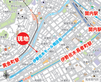 【地図】 | コスモ伊勢佐木長者町