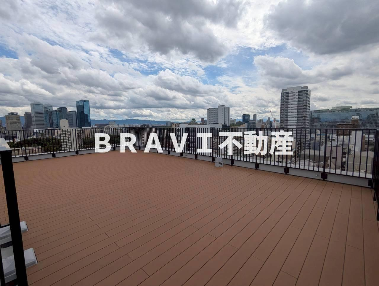 S-RESIDENCE天満橋ar BRAVI不動産のその他|居住者専用の屋上テラス利用可能！