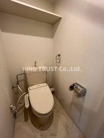 メゾンレッシュのトイレ|トイレもきれいです