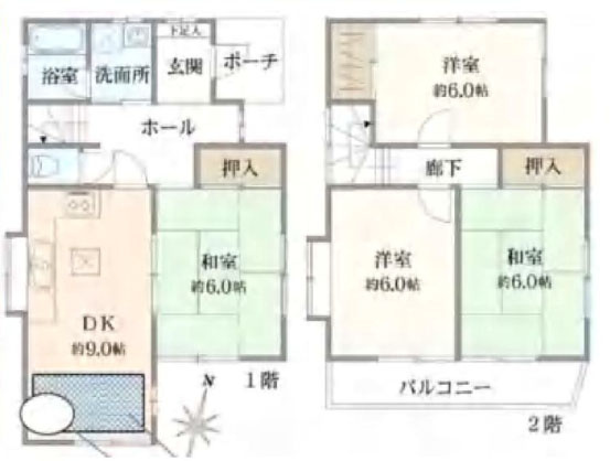 東村山市野口町２丁目の中古一戸建