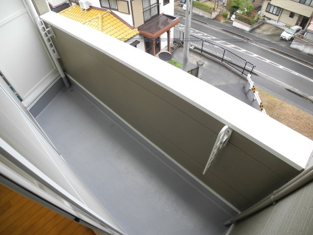 ハイツプログレスのバルコニー