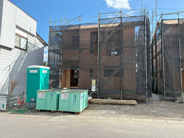 新築戸建・建売　米沢市西大通一丁目　耐震＋制震　北部小・第四中の外観