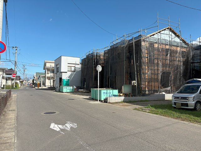 新築戸建・建売　米沢市西大通一丁目　耐震＋制震　北部小・第四中の外観