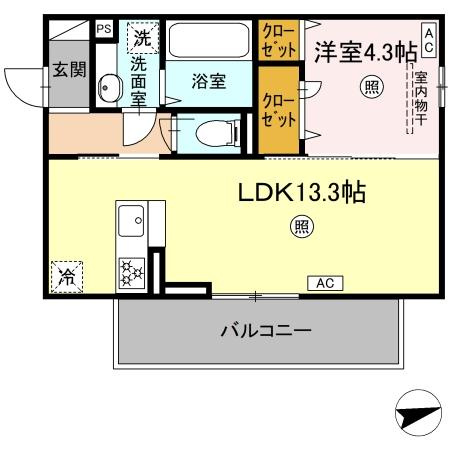 TORISIA上代の間取り
