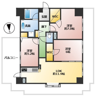 【間取り】 | コスモ吉祥寺南ブライトステージ