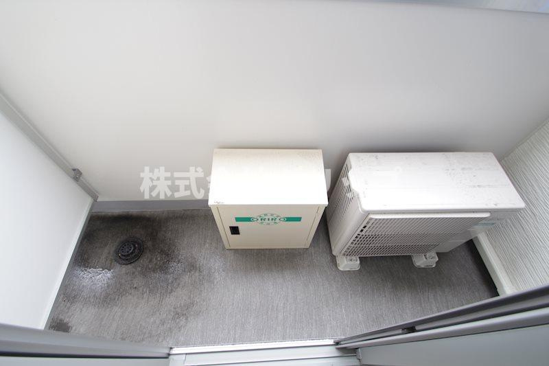 イーストサイド反町のバルコニー