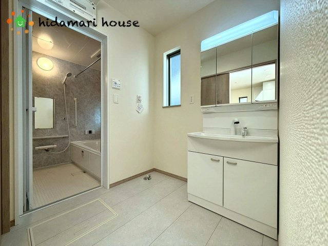 上尾市上第17　新築戸建　ハートフルAの脱衣所