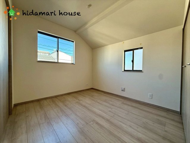 上尾市上第17　新築戸建　ハートフルAの子供部屋|２階洋室：5帖