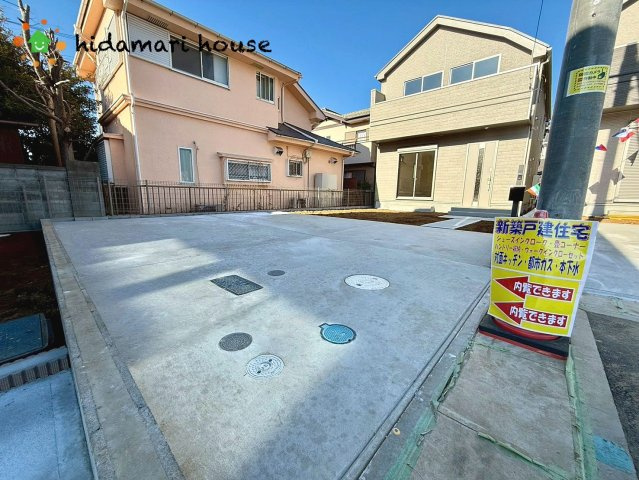 上尾市上第17　新築戸建　ハートフルAの駐車場