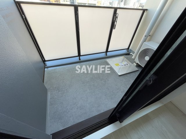 ブランシエスタ森ノ宮のバルコニー