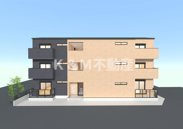 ウィル北小金の外観パース|こちら、外観パースです