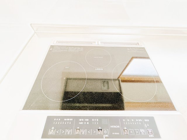 【キッチン】 | 北見市北光２１７番地４３　中古売家　 | 【リフォーム後】コンロはIHを使用しております。新品のコンロに交換致しました。