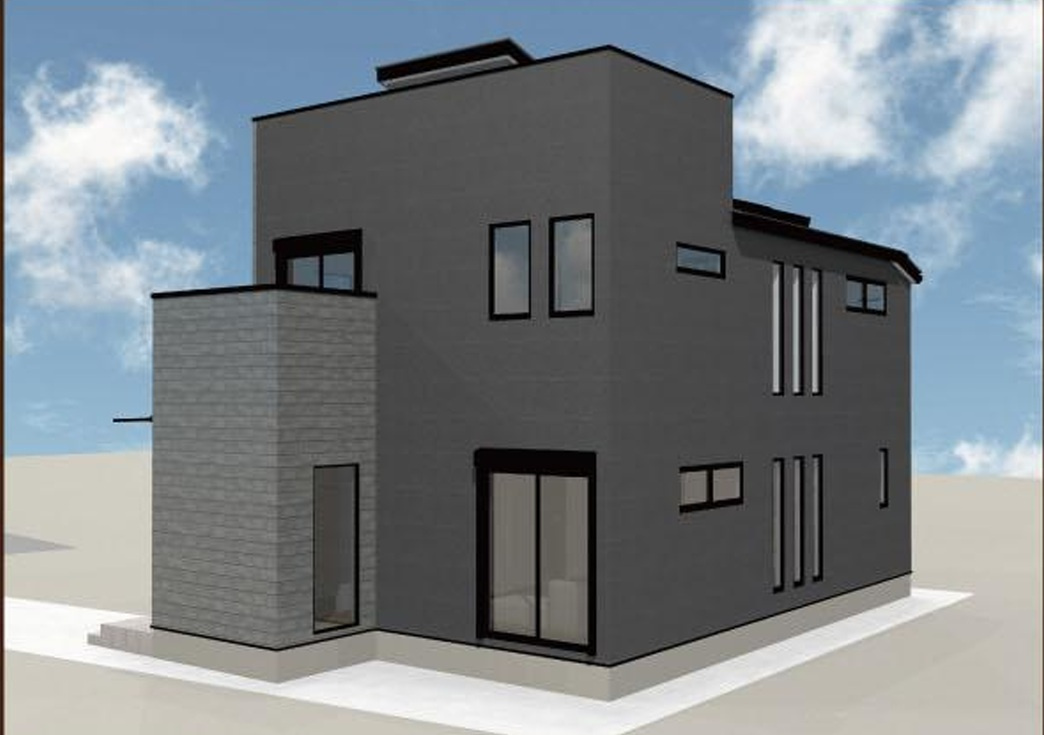 LOVEING TOWN 所沢市上新井２丁目　全１棟の外観パース