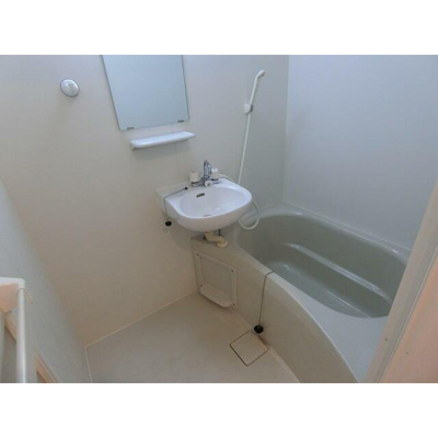 【浴室】 | エクレール荻窪A | 追い焚き機能付きバス。