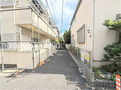 【前面道路含む現地写真】 | 三鷹市井の頭2丁目　売地　全1区画