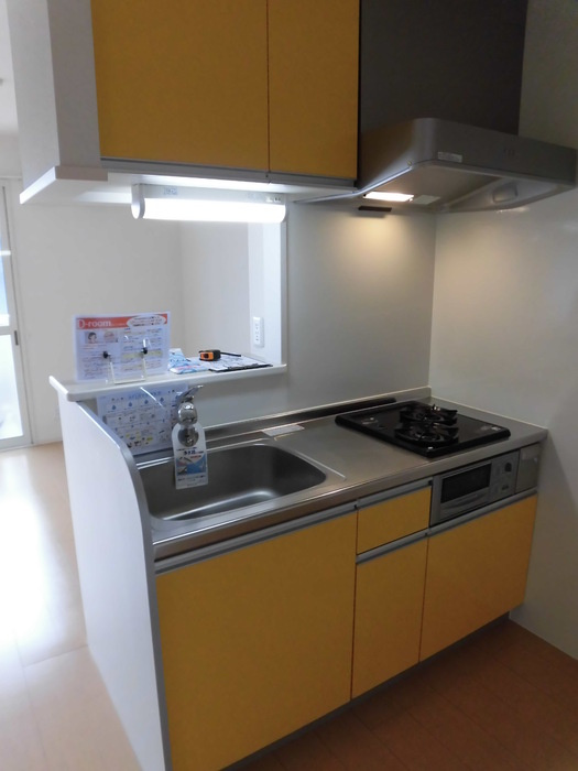 エマーブルⅢ A棟のキッチン|使い勝手の良いカウンターキッチン♪