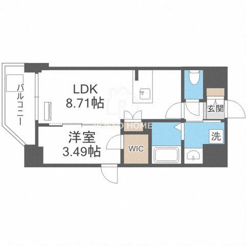 サムティ京橋Clearの間取り