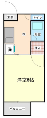 【区画図】 | タウンハイツ中村
