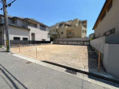 【前面道路含む現地写真】 | 東灘区住吉東町１丁目　2号地土地分譲　建築条件なし